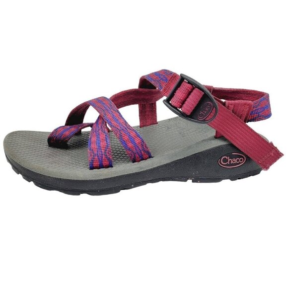 Chaco Z Cloud 2 Berry Anemone Sandals Size 7 Hiking Water Shoes Women Pink Blue - Picture 1 of 10